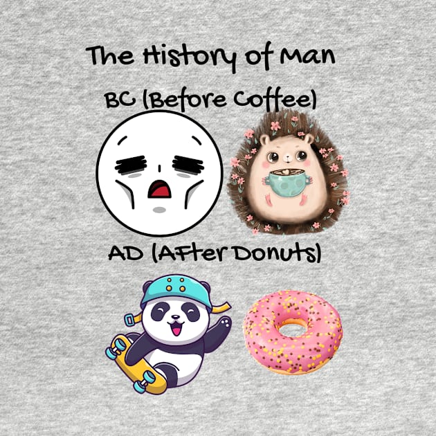 The History of Man by Slackeys Tees